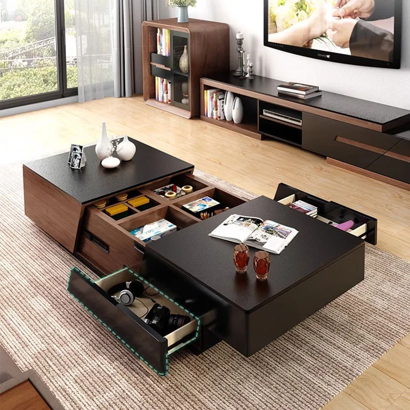 

Antique Designer Coffee Table Drawers Nordic Storage Center Coffee Table Luxury Vintage Muebles Auxiliares Side Table Decor