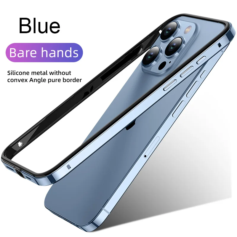 Enhanced Hybrid Silicone and Aluminum Phone Case with Heat-Resistant Bumper