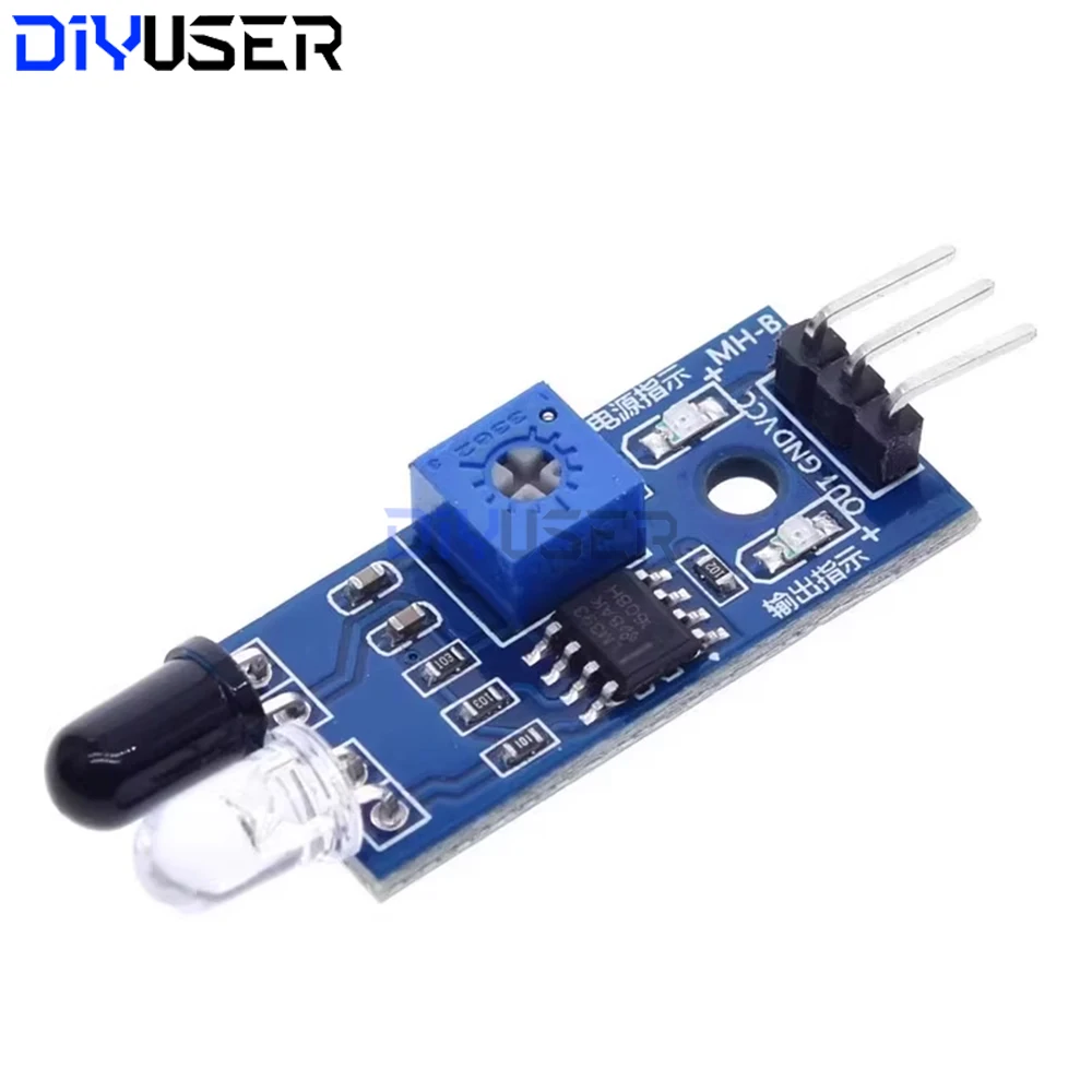 Capteur infrarouge d'évitement d'obstacles 3-5V pour robot tank RC