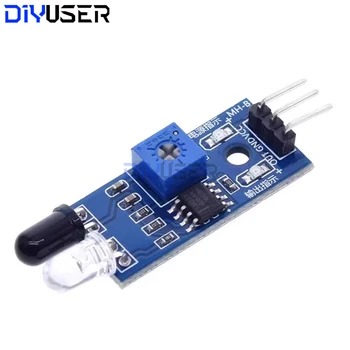 Modulo Sensore di Ostacoli IR a 3 Pin Regolabile, Rilevamento 2-40cm, 3.3V-5V per Robot, Auto Intelligenti, Raspberry Pi, Progetti Fai-da-Te