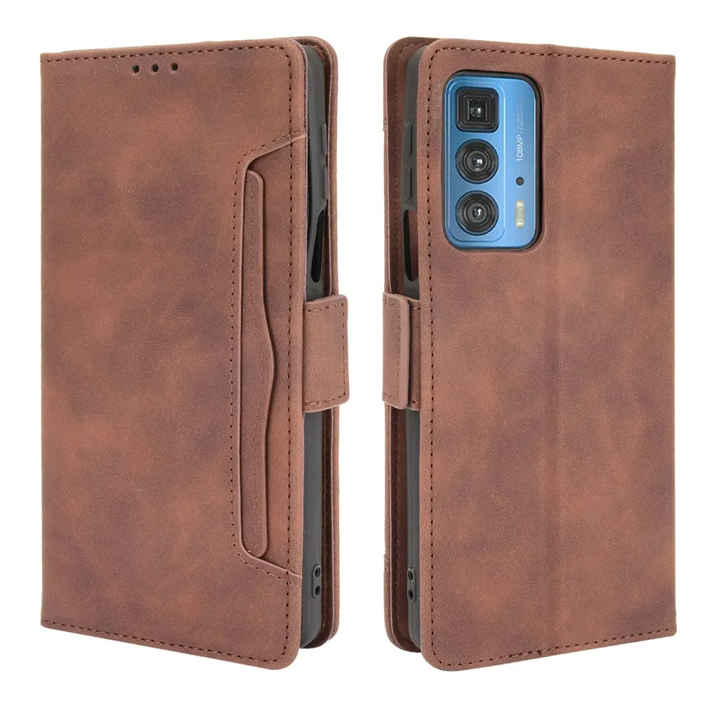 

Новый стильный кожаный чехол-книжка для Motorola Moto Edge 20 Pro 30