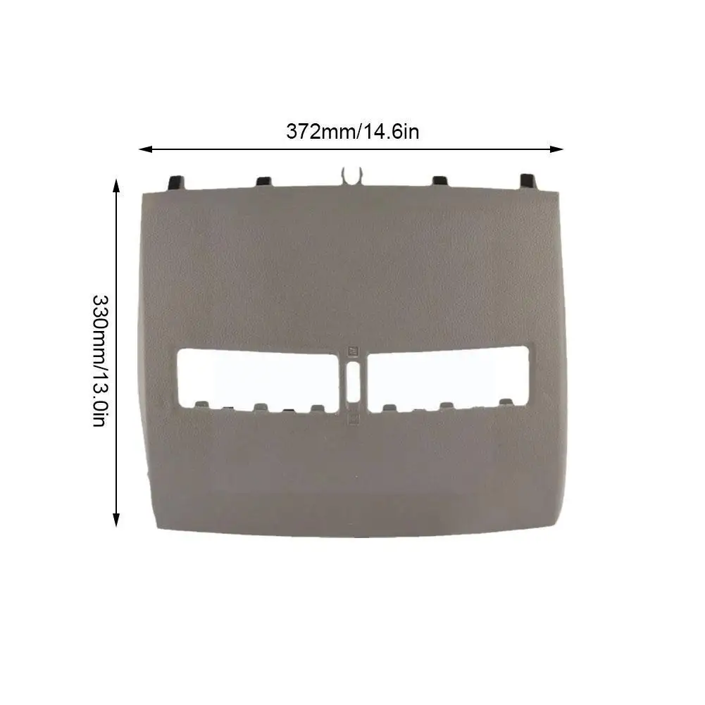 Car Finisher-Instrument Shell Dashboard Cover Front Middle Vents Air Outlet Panel Conditioner E8O3 for Nissan Tiida 2005-2011 dashboard panel cover