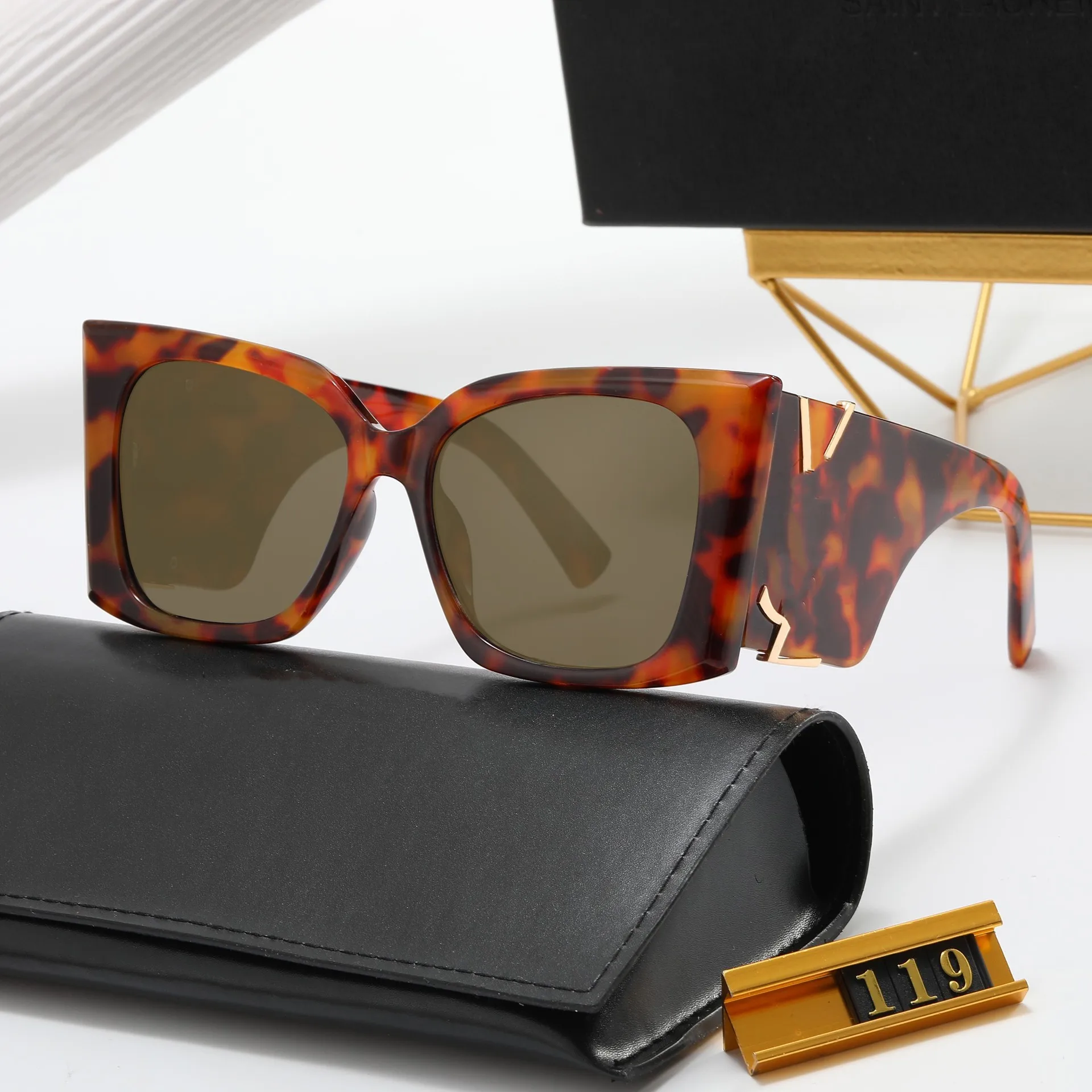 

2023 European And N Big Frame Cat Eye Sunglasses Female European And N Style Instagram Celebrity Small Red Book The Same Fashion