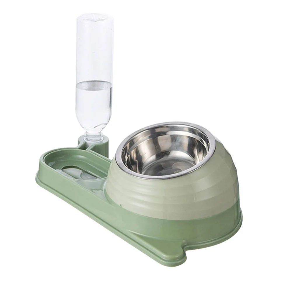Pet Slow Feeder Bowl Water Dispenser Set - Anti-Spill Double Bowl for Dogs Cats, Food Water Combo, Non-Slip Pet Feeding Supplies Pet Slow Feeder Bowl Water Dispenser Set - Anti-Spill Double Bowl for Dogs Cats, Food Water Combo, Non-Slip Pet Feeding Supplies