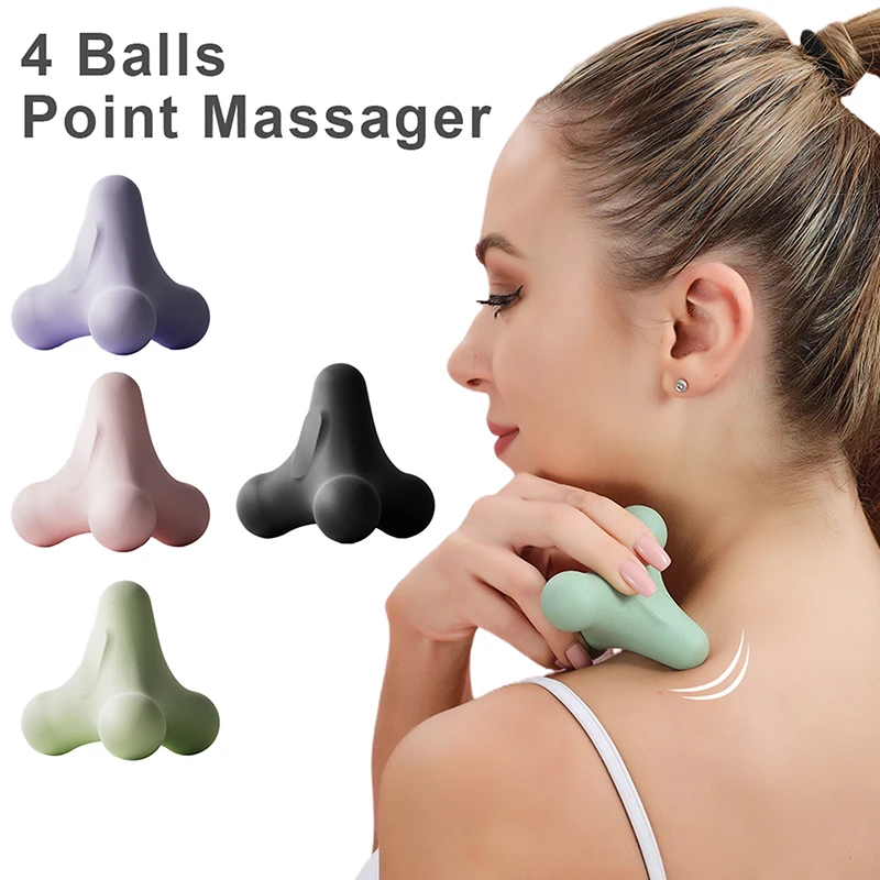 

Fascia Ball Four Corners Massage Ball Fitness Acupuncture Silicone Ball Muscle Relaxation Sole Shoulder Neck Hand Massage Sole