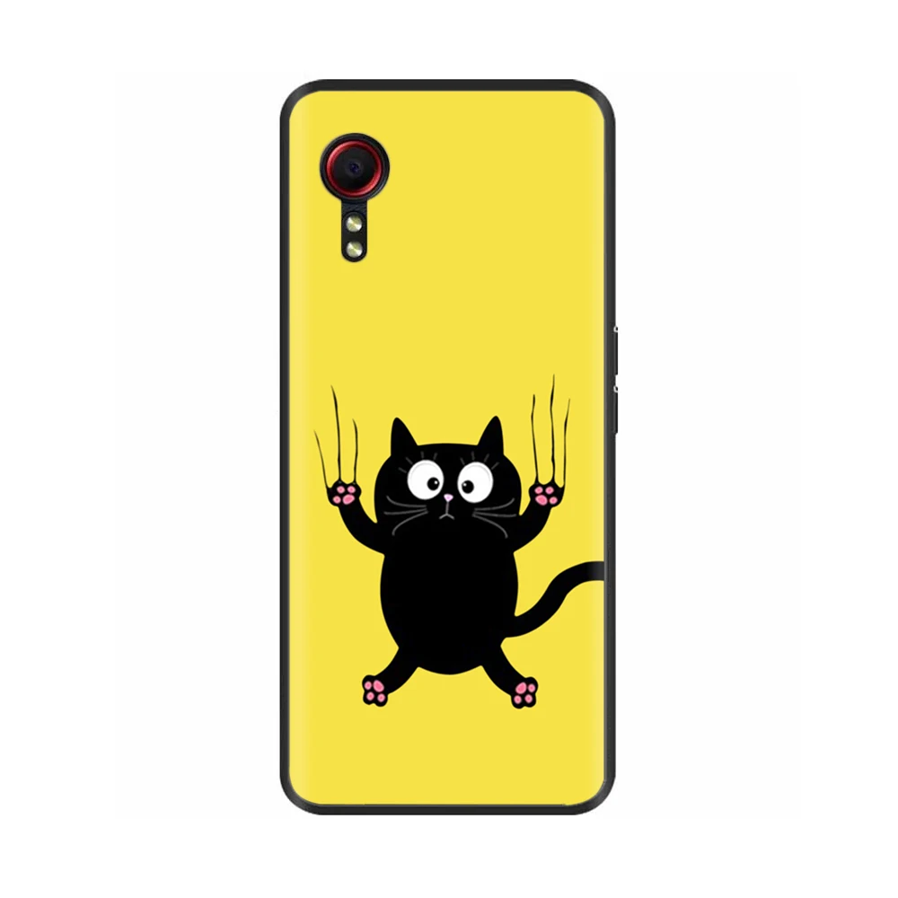 Soft Black Silicone Bumper Phone Case