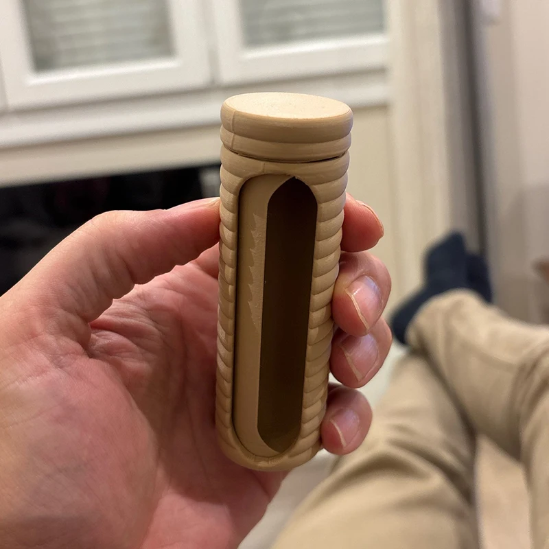 1pc Portable Small Storage Box - Cotton Swab Toothpick Organizer, Multi-Purpose Holder for Home Office Travel Craft Supplies