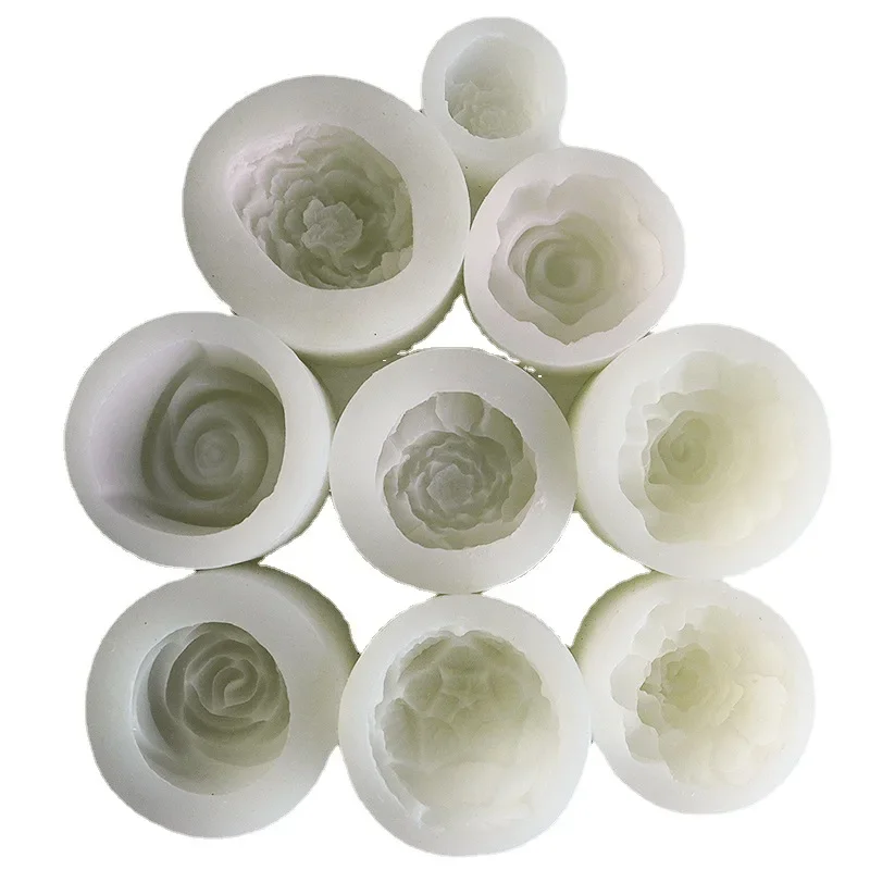 3D Flower Silicone Mold Set 2
