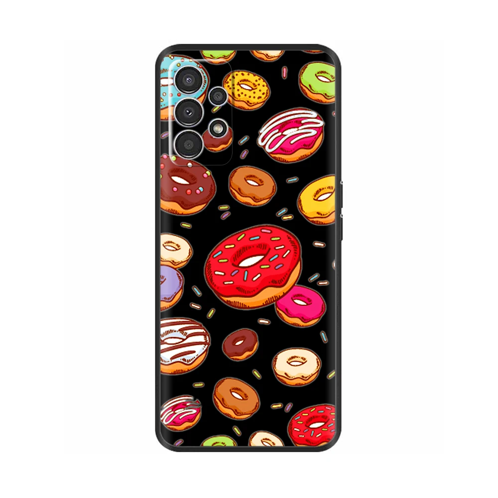 Black Shockproof Silicone Phone Case - Soft Protective Back Cover