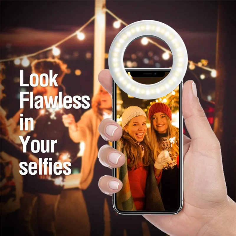 LED Selfie Ring Light Novelty Makeup Lightings Led Selfie Lamp