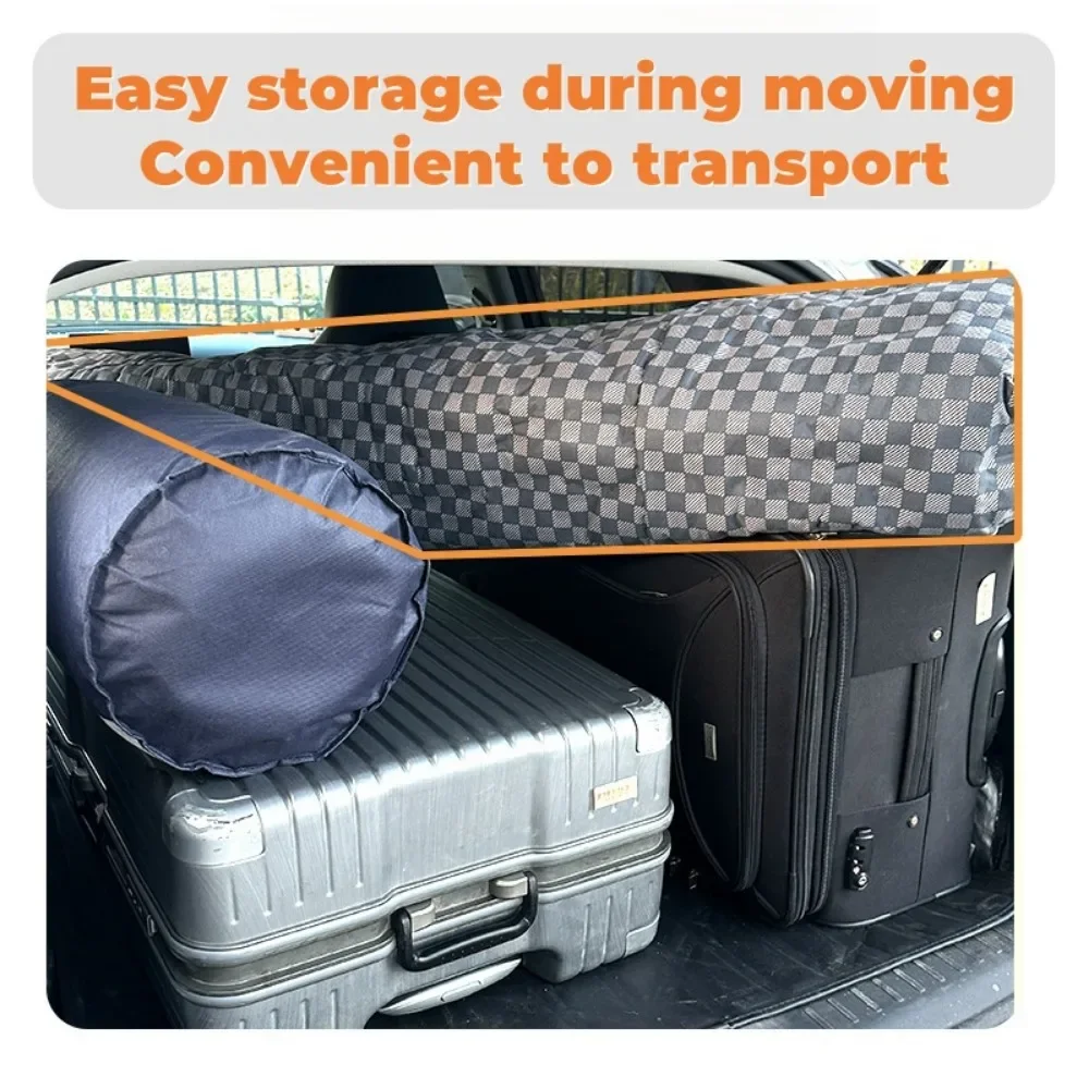 Mattress Vacuum Storage Bag for Moving - Fabric Cloth Vacuum Seal Mattress Bag with Straps for Easy Moving, Shipping and Storing 5