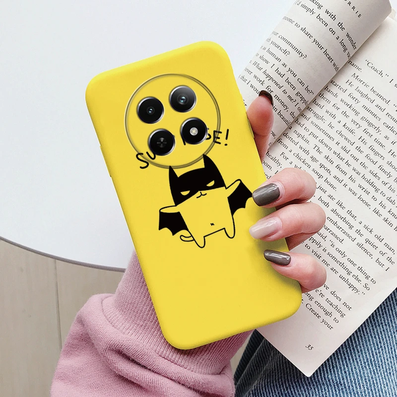 Cute Heart Flower Soft Silicone Matte Protective Back Cover s - Cartoon Design