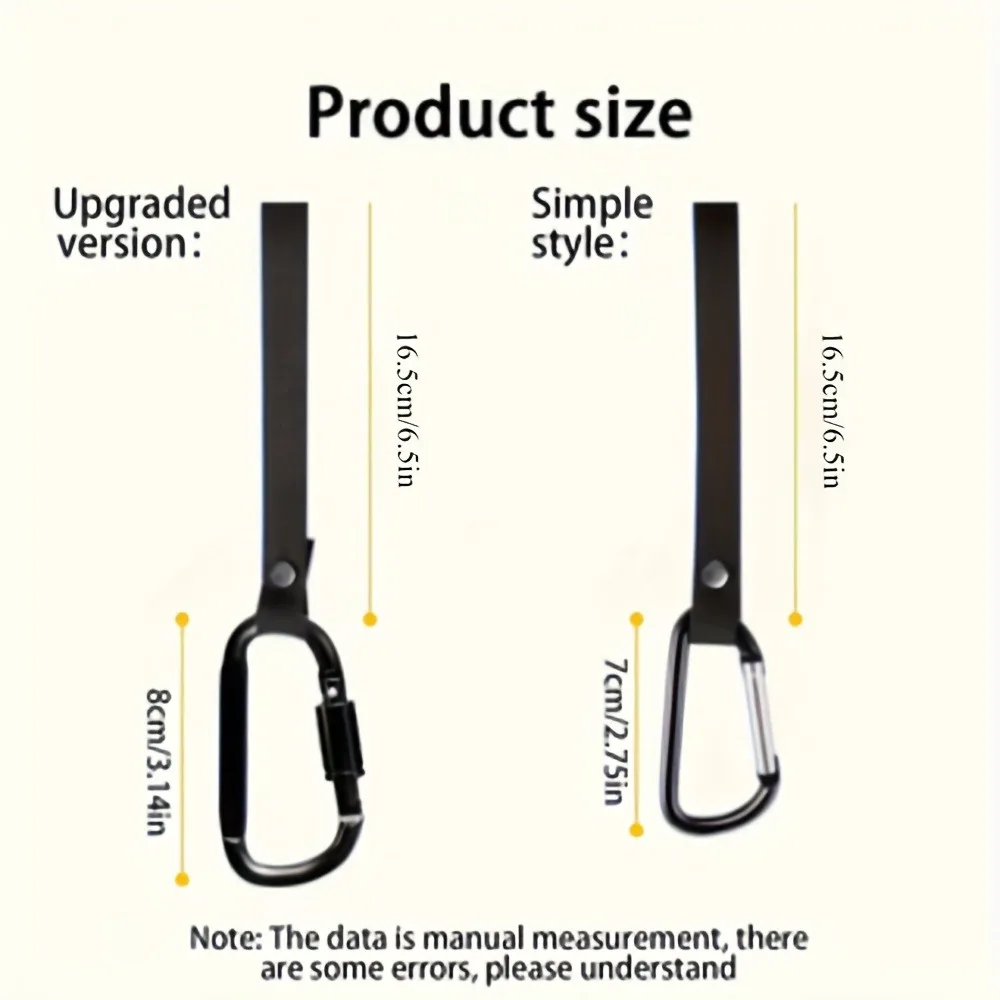 Motorcycle Electric Scooter Hook Front Hook Aluminum Alloy Handlebar for Bicycle Handlebar Clip No-Drill Black