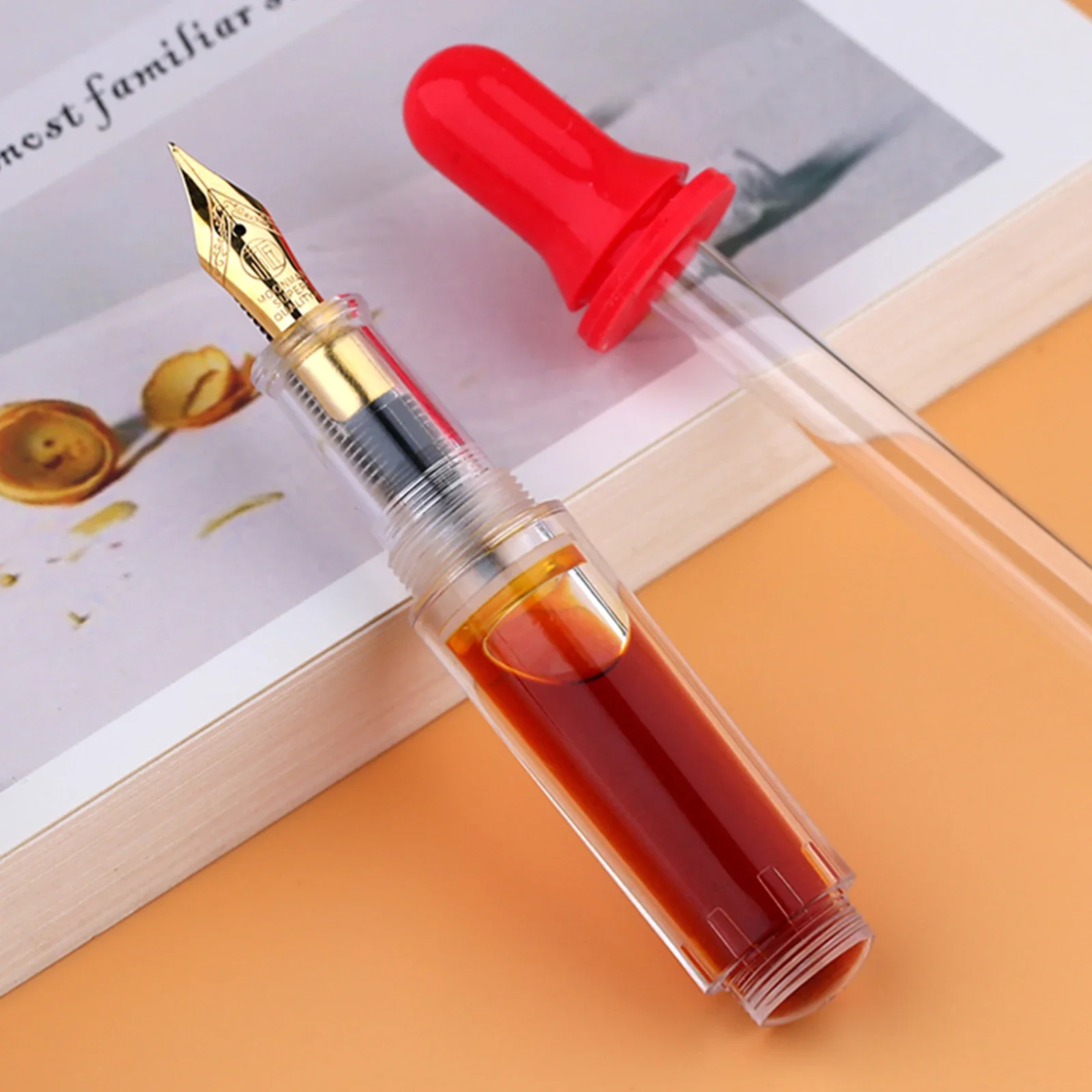 마존 완카이 2 세대 만년필 교체용 펜촉, 금도금 EF F 필기용 펜촉, 학교 사무용품