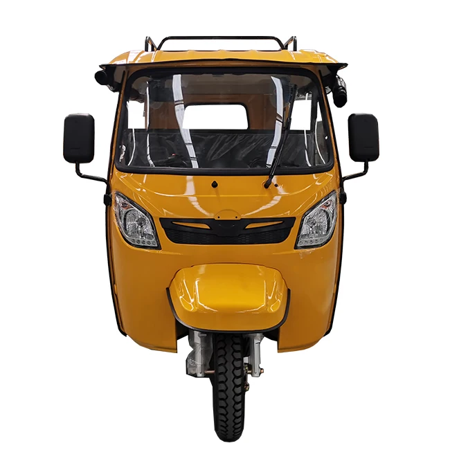 Adult closed gas tricycle Passenger and cargo