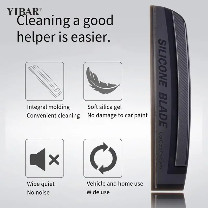 NonScratch Soft Silicone Handy Squeegee Car wrap tools Water Window