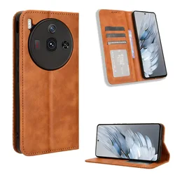 Deluxe Leather Flip Wallet Stand with Card Holder for ZTE nubia RedMagic 10S Pro (Yellow)