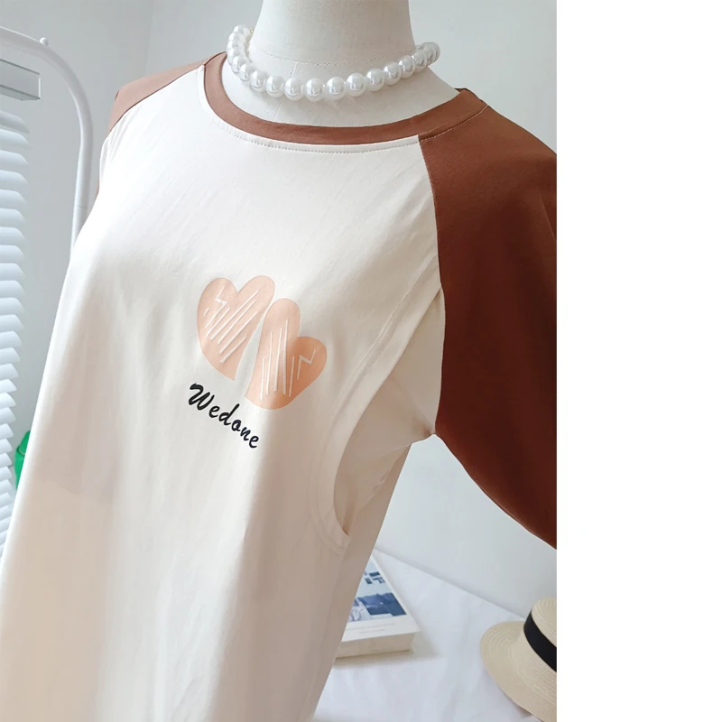 

Pregnacy Autumn T-Shirt Maternity Top Women Maternity Clothing Pregnant Wome Tee Shirt Long Sleeve For Nursing 6032B