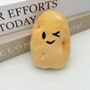 1Pc Cat Toys Cute Cartoon Plush Potato Shaped Pet Toy for Cats Kittens 3