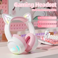Onikuma GT838 Three Mode Wireless Headphone gaming headphones Connect 3 Bluetooth 5.3 / USB-C / 2.4G Dongle Wireless Ear buds