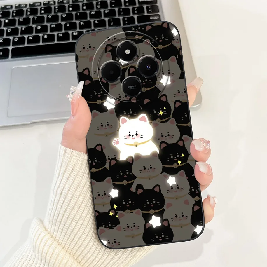 Cute Panda Rabbit Cartoon Soft Matte Silicone Back Cover Case