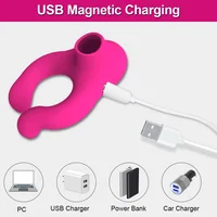 Penis Penis Ring Vibrator für Männer Verzögerung Ejakulation Stimulator Kitzler Sauger Schwanz Vergrößerung sring Sexspielzeug für Männer Paare Erwachsenen waren 4