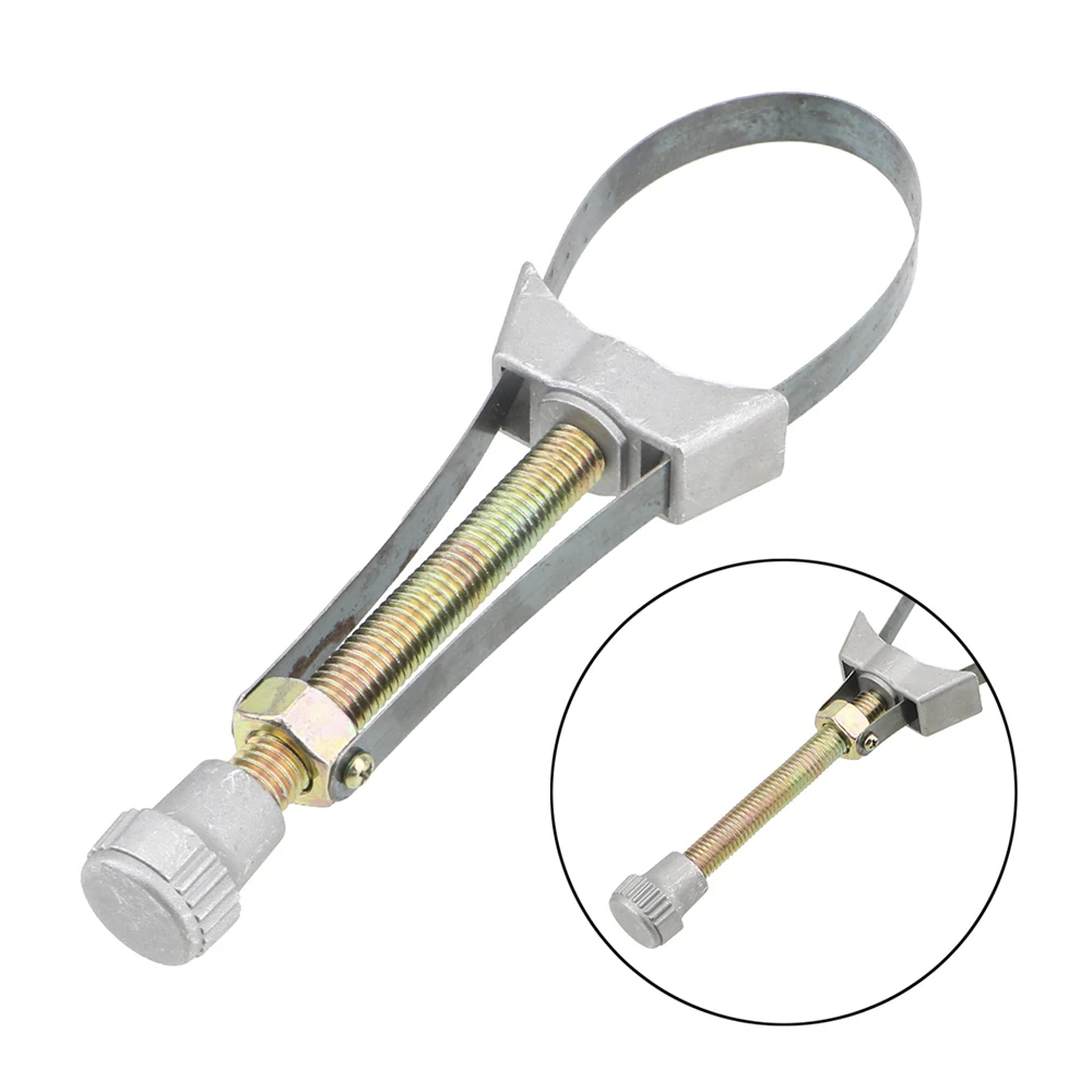 Repair Tool Wrench Adjustable Wrench Car Motorcycle Oil Filter Removal Tool Car Repair Manual Worker 60-120mm Auto Accessories car accessories oil filter wrench
