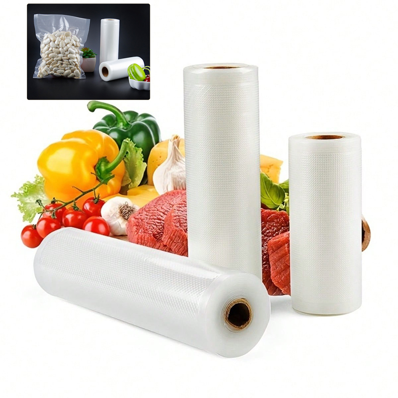 Food Vacuum Meal Storage Bags Long Term Food Preservation Cooking Deli Meat Steak Vacuum Freshness Packaging Kitchen Supplies