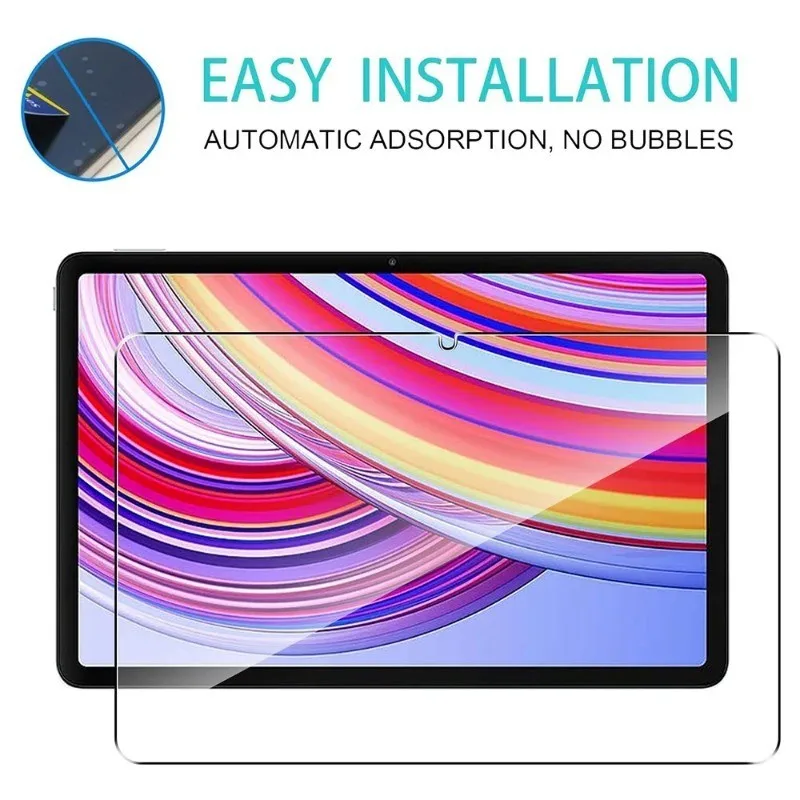 For Xiaomi Poco Pad 12.1 2024 Tempered Glass Screen Protector Anti Scratch HD Clear Protective Film For MIPad Poco Pad 12.1 5