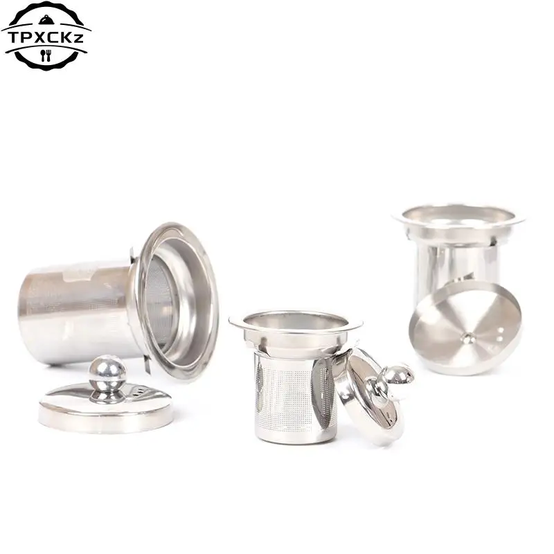 Tea infuser tea strainer tea filter 1PC S/M/L Reusable Stainless Steel Tea Strainer Mesh Infuser Basket for Mug Teapot