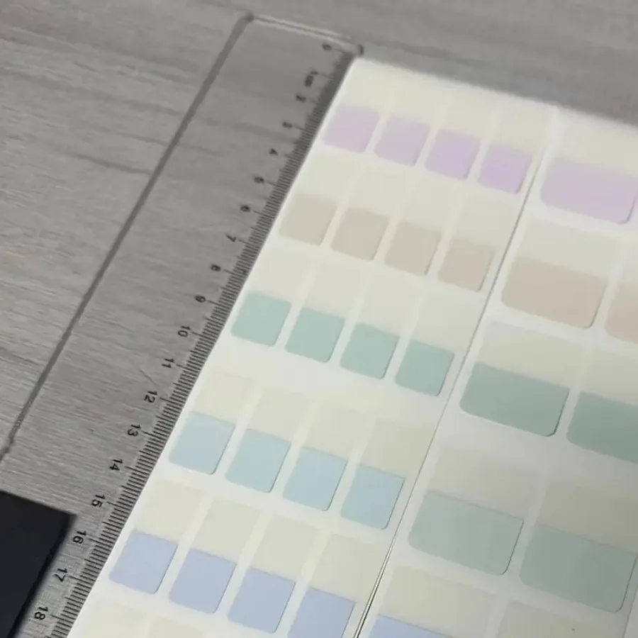 10 Sheets Sticky Index Tabs Colored Book Sticky Tabs for Notebooks Page Tabs for Notebooks File Classification 5