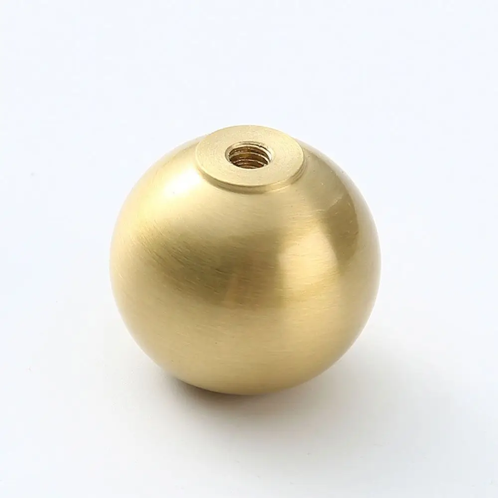 Lamp Finials Caps Knob Durable Ball-Shaped Brass Screw Cap Nuts Gold Decoration Lamp 20mm/25mm furniture knobs