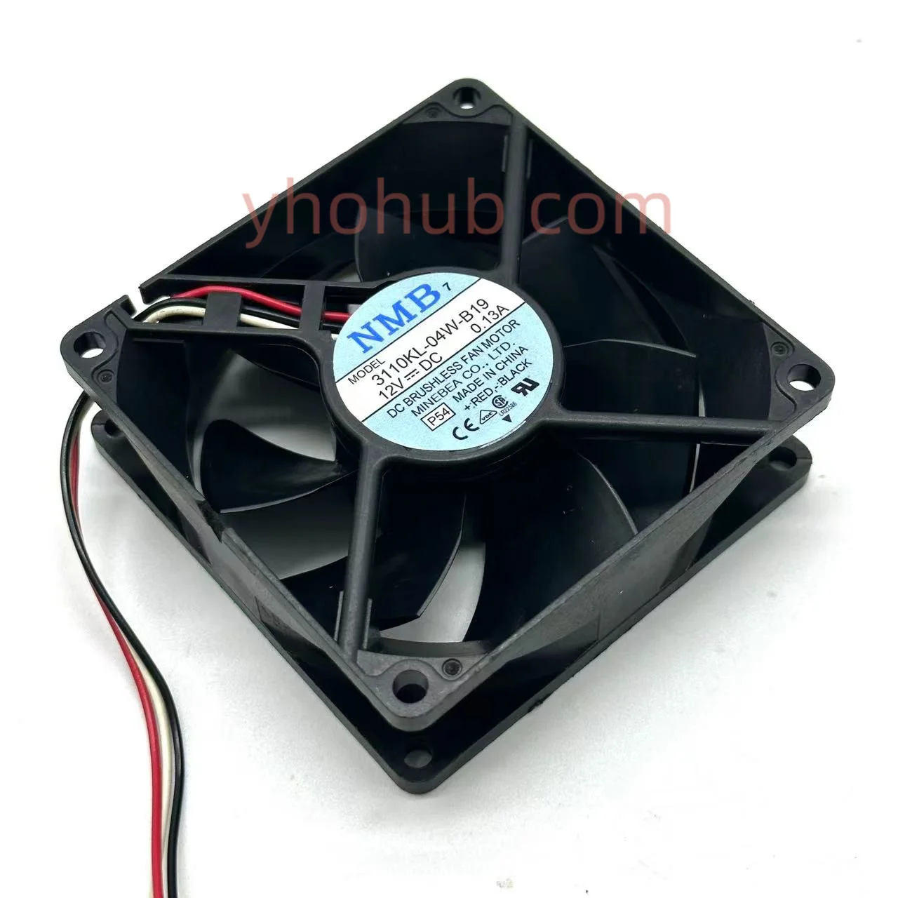 

NMB-MAT 3110KL-04W-B19 P54 DC 12V 0.13A 3-проводной 80x80x25 мм вентилятор охлаждения сервера