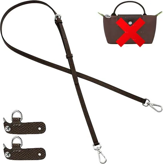 Premium Leather Crossbody Bag Strap - Adjustable Shoulder Accessory
