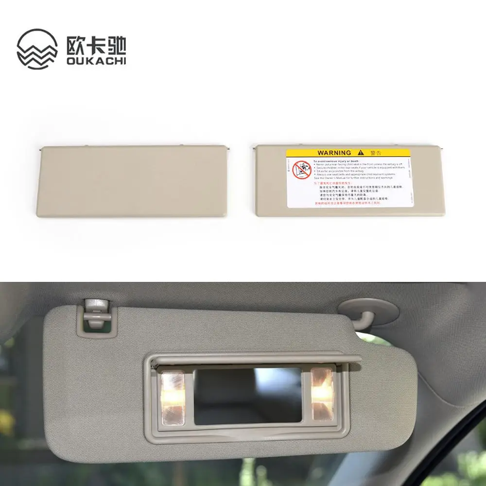 

For Buick Envision Regal Car Interior Mirror Makeup Mirror Auto Sun-Shading Visor Mirrors Cover For Buick Lacrosse Excelle