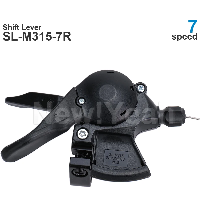 Shimano-左右のシフトレバー,レバーm315,2, 3, 7, 8スピード,SL