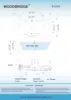 Whirlpool Water Jetted and Air Bubble Freestanding Heated Soaking Combination Bathtub Air Massage High Performance Pump 5