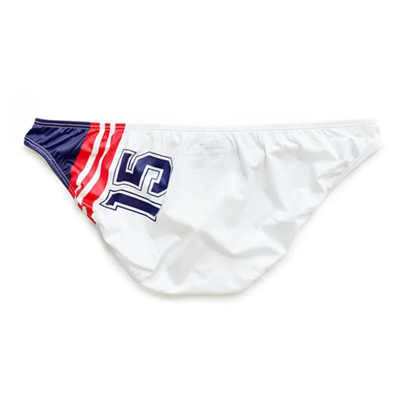 Ice Silk Bikini Briefs Super Thin Transparent Underwear Panties Sexy Gay Mens Swimwear Swimsuit Swim Bathing Trunks Desmiit DM