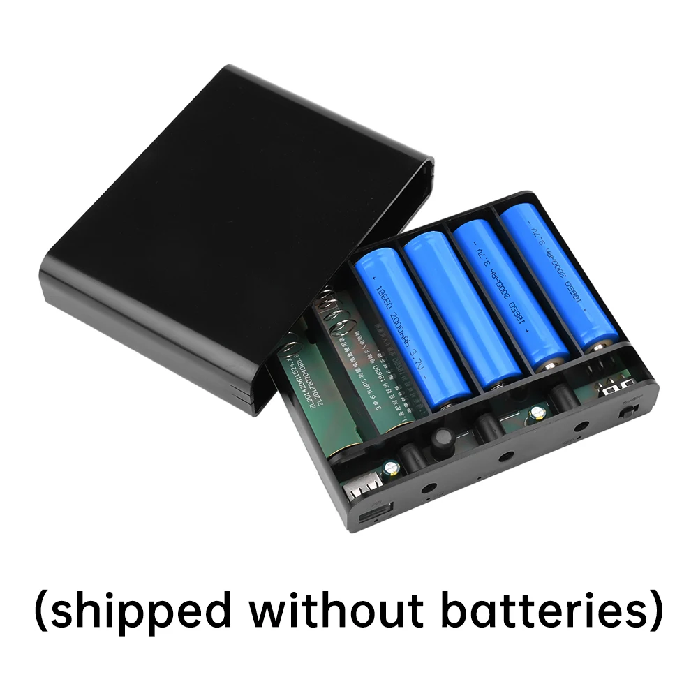 5V 9V 12V Output 6x 18650 Battery UPS Uninterrupted Power Supply DIY Power Bank Box for House Router Cellphone Tablet Modem uninterruptible power supply portable ups mini ups