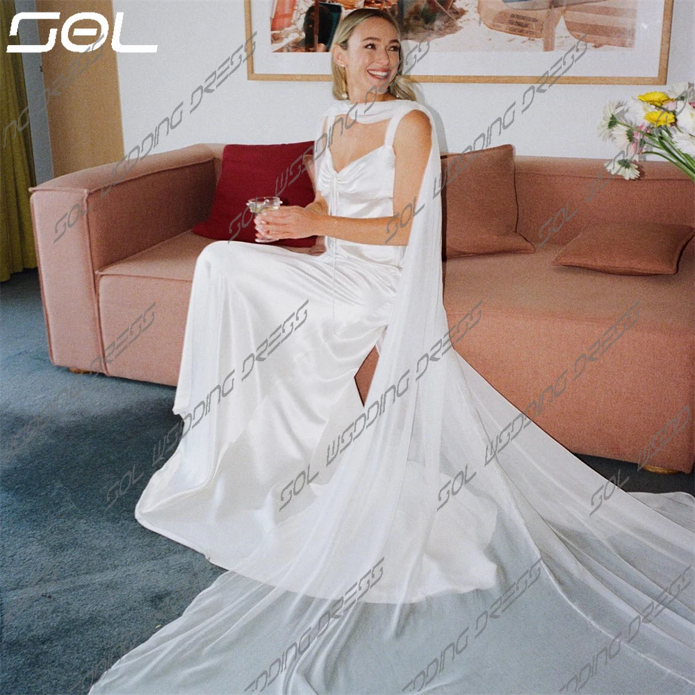 Рисунок 2 - Женское атласное платье на бретельках-спагетти