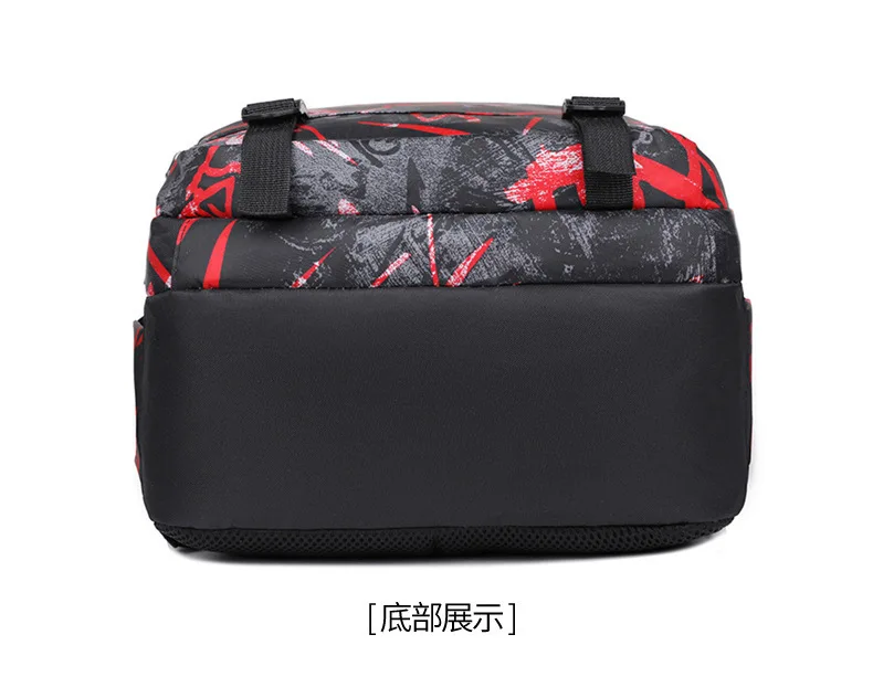 Neuer Oxford-Stoffrucksack für Männer und Frauen, Camouflage-Reiserucksack für die Mittelschule, hohe, verdickte doppelte Umhängetaschen – Detail 14