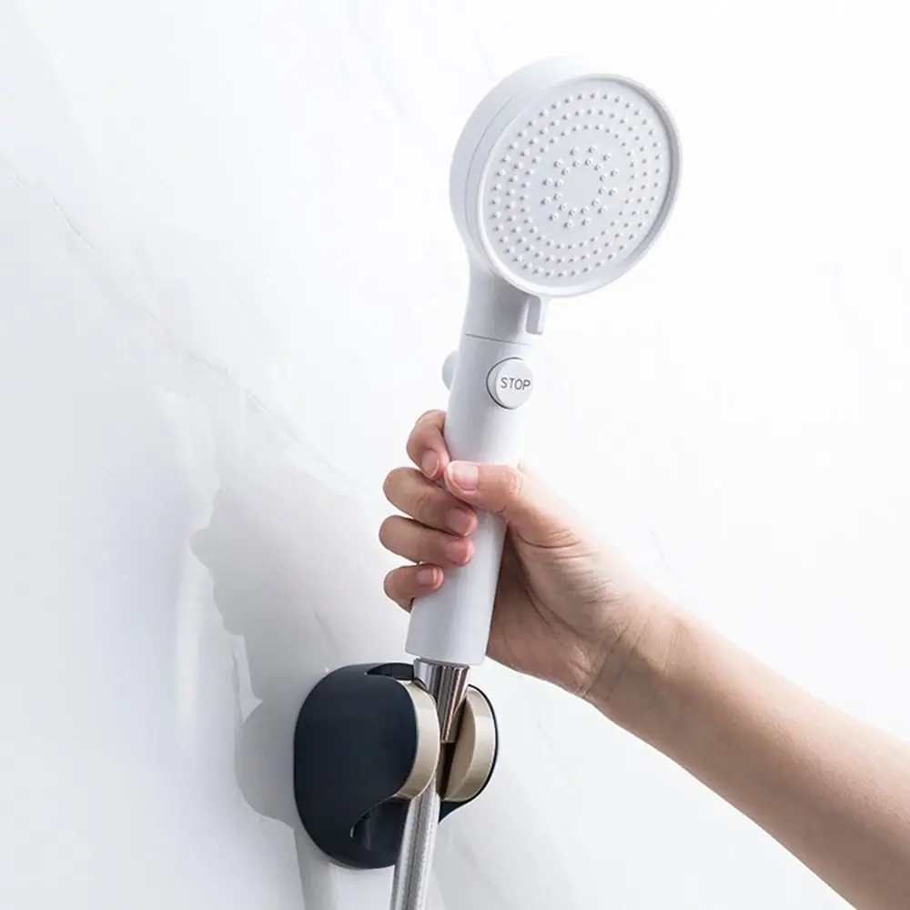 

Стабильная стойка для душевой лейки, универсальный липкий держатель для душевой лейки, настенный подвесной держатель с клейкой задней душевой насадкой, бытовая вешалка