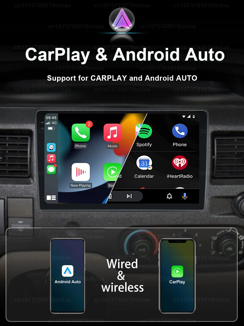 CAMECHO 2G+64G Android 13 Autoradio per Mazda 2 (2007-2014) con Navi (N0V