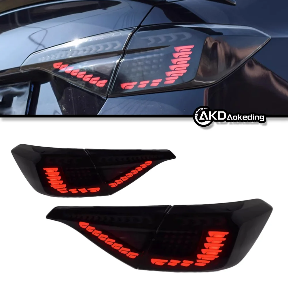 

Автозапчасти для Honda CIVIC 11th, задний фонарь 2022 2023 OLED, стильные детали, ходовые огни, последовательный сигнал, модифицированные автомобильные аксессуары