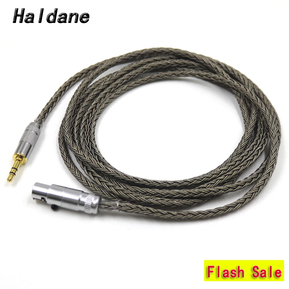 

New 2.5mm 4.4mm XLR 16 Core 99% 7N OCC Earphone Cable For AKG Q701 K702 K271 K272 K240 K141 K712 K181 K267 K712 Headphone