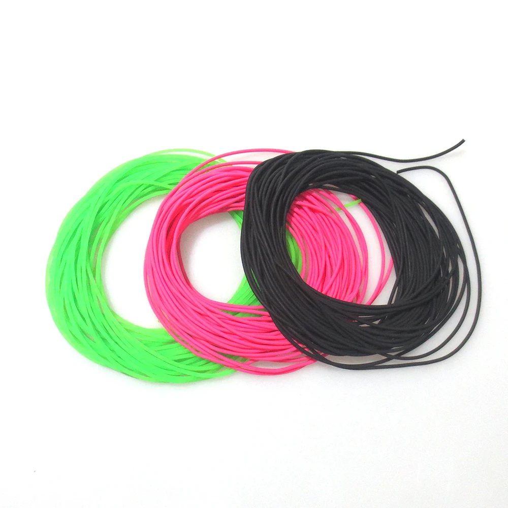 Rubber Solid Elastic Rubber Line 1.2 mm 1.4 1.6 2.0 2.2 2.4 2.5 mm 500g line for fishing traditional level round fishing line fishing tackle