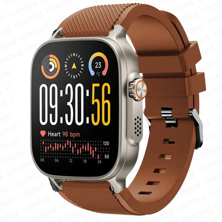 Sport Silicone Band Replacement Bracelet - Premium 22mm Watch Strap