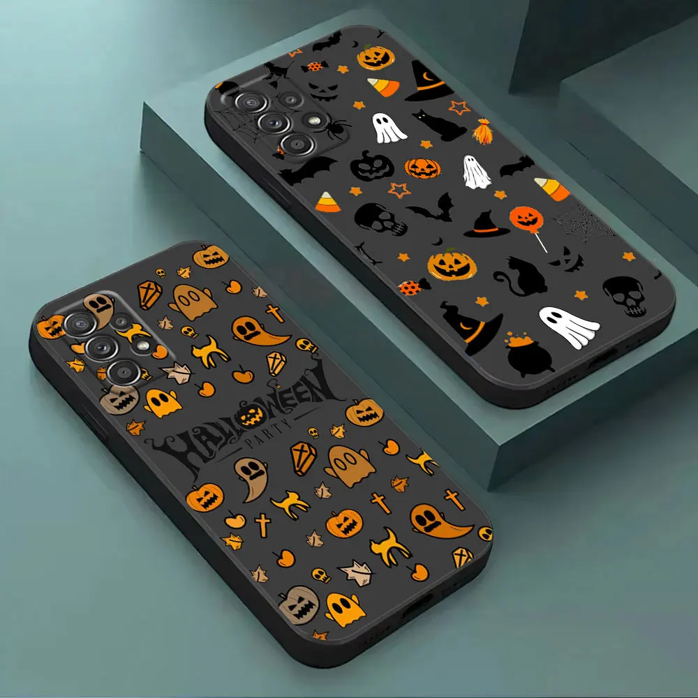 Halloween-Themed Protective Phone Case Cover