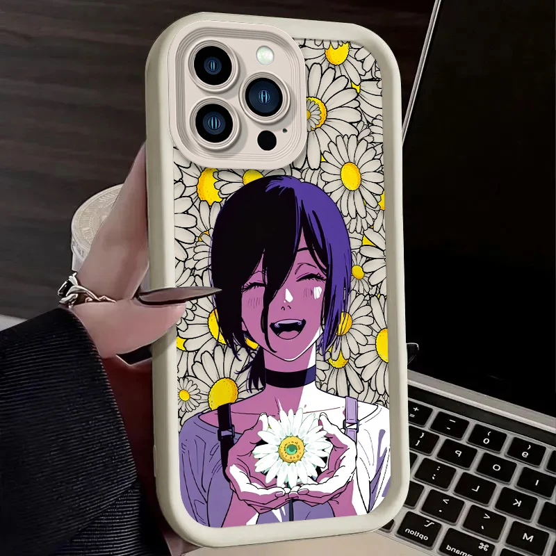 Chainsaw Man Cute Devil Reze Silicone Phone Case