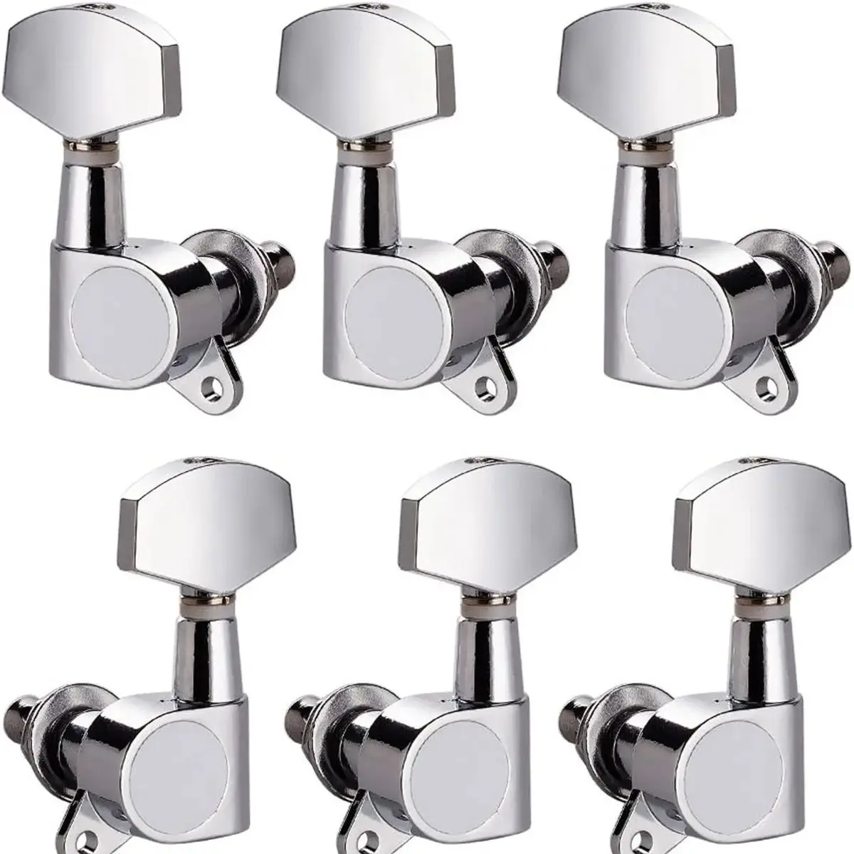 Guitar Tuner Pegs Tuning Pegs Keys Machine Heads Set Electric Guitar Tuning Keys Locking Tuners 6 Pieces